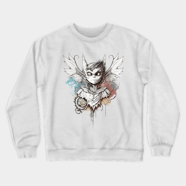 Mystical fantasy character. Crewneck Sweatshirt by AndreKENO